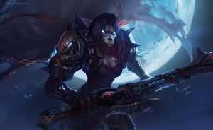 chenbo最新魔兽插画：《死亡骑士崛起》