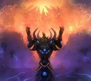 TCG卡片插画作品集：恐惧魔王的嘲笑