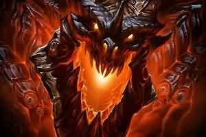 壁纸欣赏之-魔兽世界死亡之翼的大头