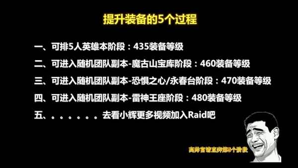 魔兽5.2版本各职业满级装备提升推荐攻略指南