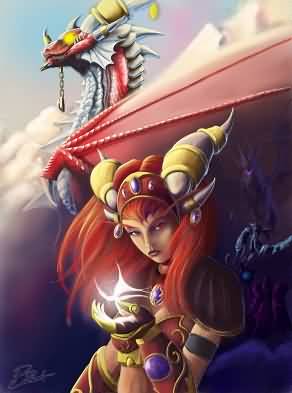 魔兽世界《红龙女王》