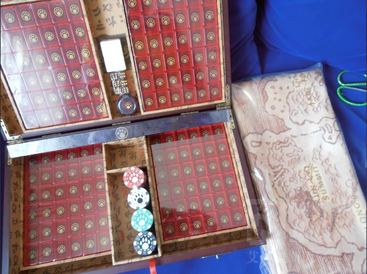 魔兽纪念麻将到货，开箱实拍