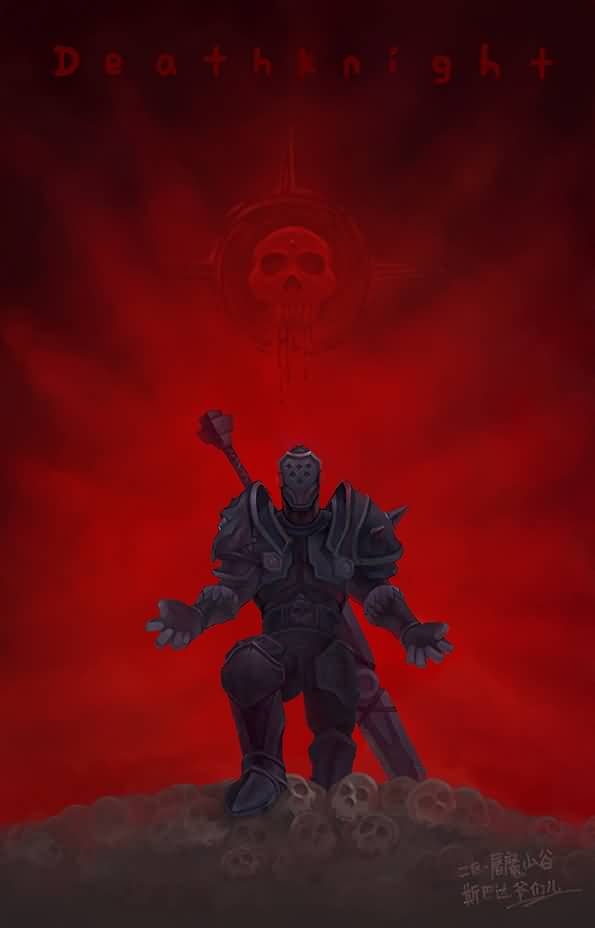 CG图:死亡骑士