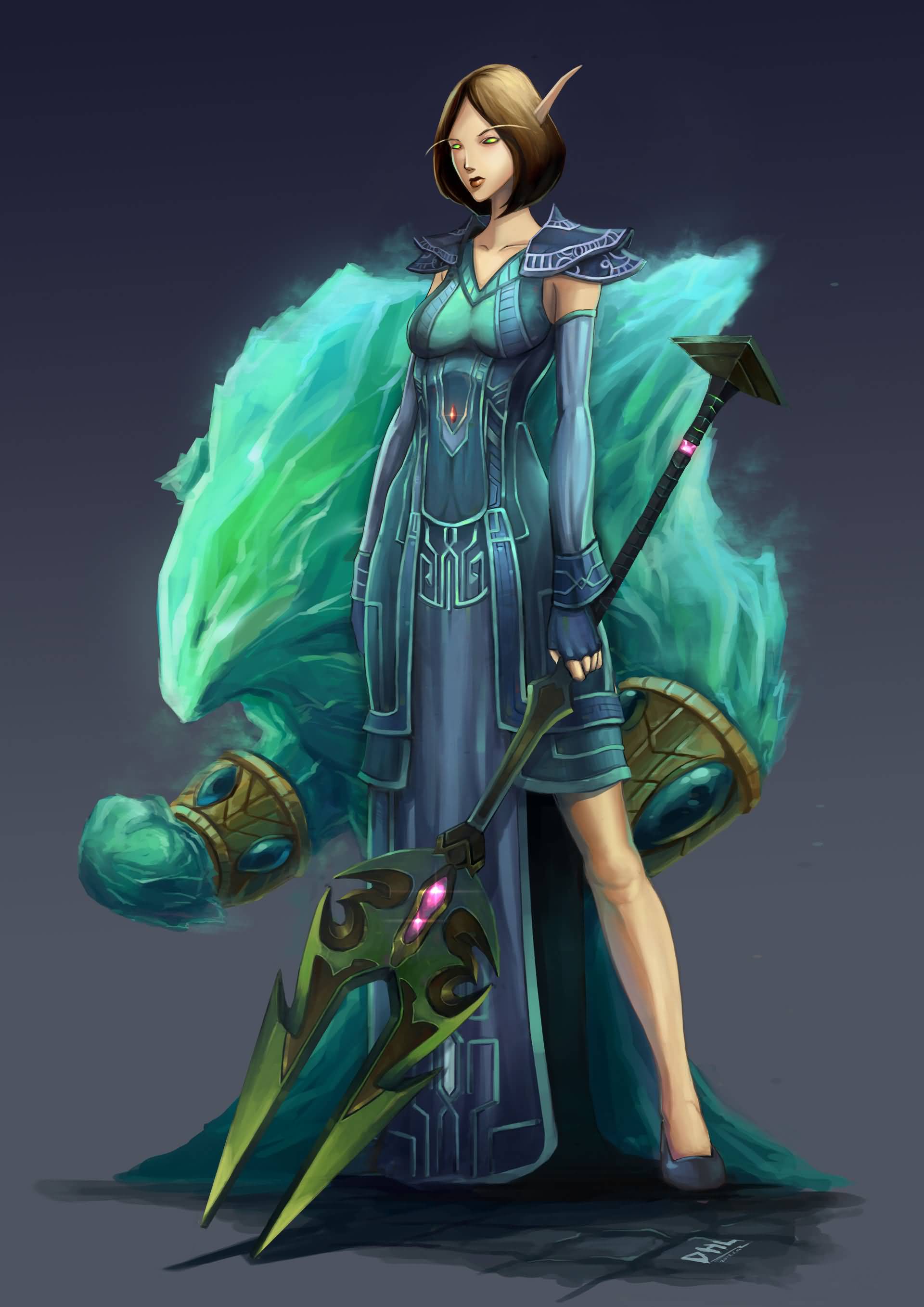 WOW绘画:血小贱