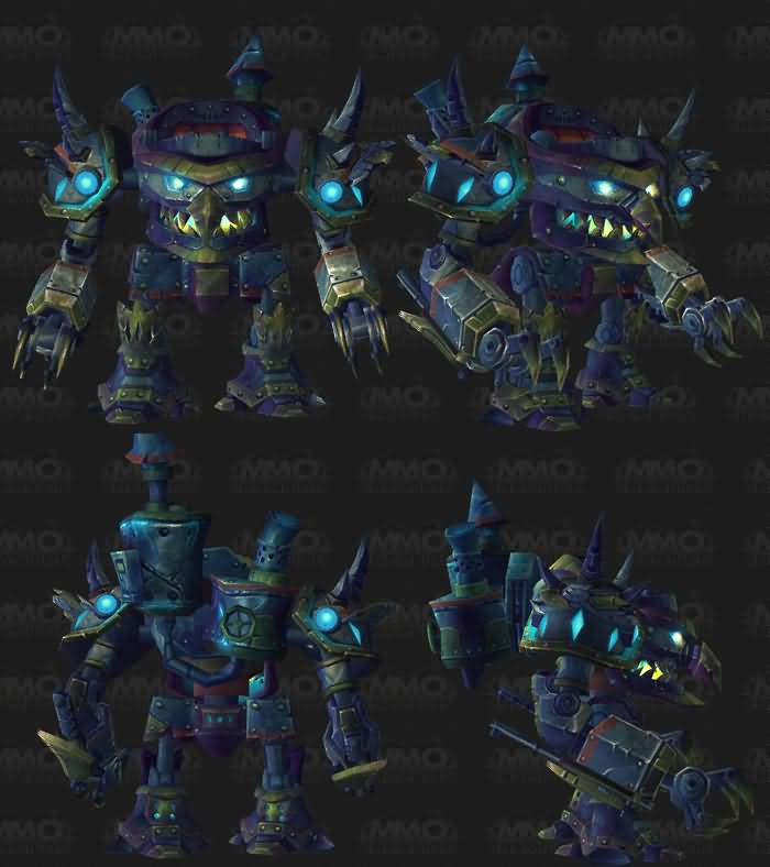 变形金刚入侵WOW？拉风伐木机器人手必备