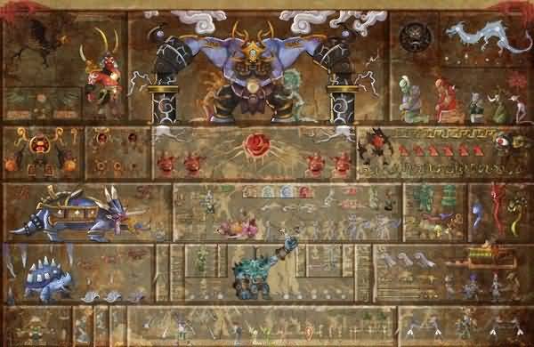 雷神壁画是怎样诞生的&mdash;&mdash;专访魔兽新锐画家喷火龙龙