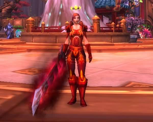 魔兽世界幻化:红火的板甲套装