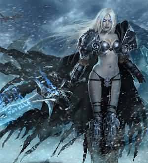 真人COSPLAY？：《女版巫妖王决战亡灵女王》
