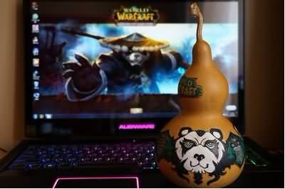 手工制作：熊猫人葫芦作品欣赏