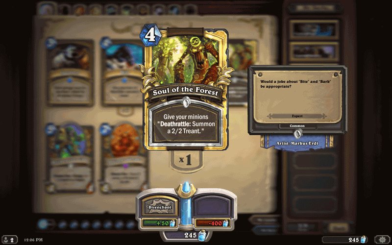 细节彰显用心 炉石传说中那些有趣的卡牌脚注