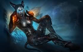 高清壁纸《Draenei》美女德鲁伊