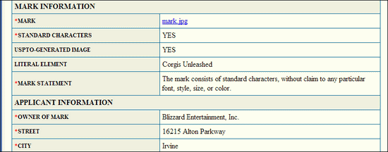热点追踪：暴雪新商标闇渊已从数据库中移除