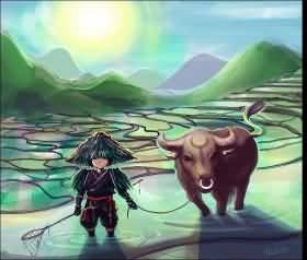 魔兽绘画:小哞与小明
