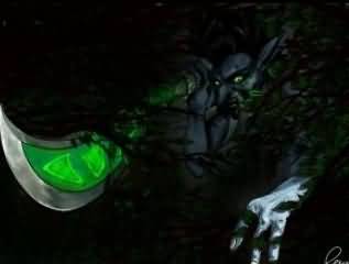 魔兽世界绘画:《拿哈卡莱战刃的巨魔盗贼》