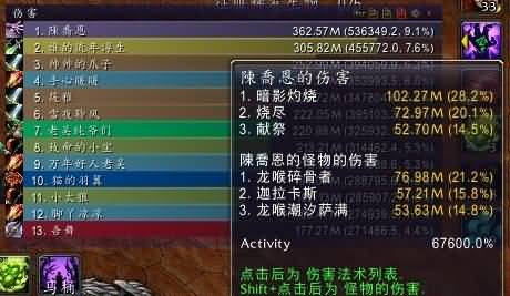 5.4毁灭术输出手法及奥格瑞玛各BOSS心得详解