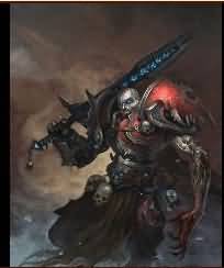 魔兽世界绘画:恶魔死亡骑士