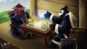 炉石传说熊猫人的对弈