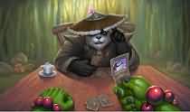 炉石传说--熊猫人的下午茶壁纸