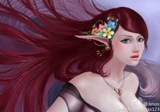 魔兽暗夜精灵NE妹子