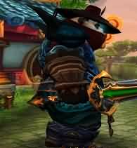 武僧幻化蓝色风暴版