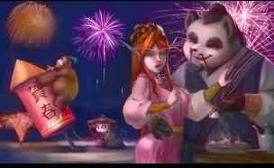熊猫人父子绘画:《过个有特色的春节》祝大家新年快乐！