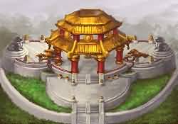 熊猫人之谜MOP中的中国风建筑概念原画