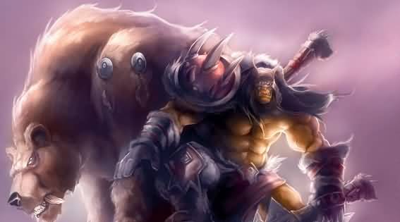 《熊猫人之谜》与《魔兽英雄传》中角色们共同出现在角色介绍页面中