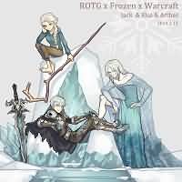 当冰雪奇缘遇上魔兽世界 小阿快脱下裙子！
