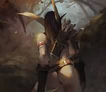 魔兽世界绘画:艾萨拉的魅影