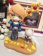 玩家手工制作：血精灵陶艺