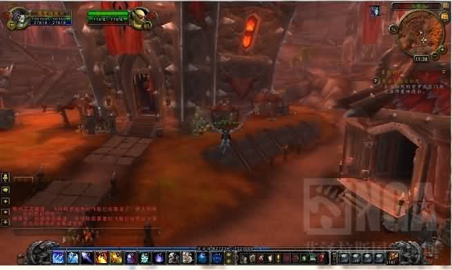 分享给喜欢界面简单的朋友，法师技能动作栏翻页