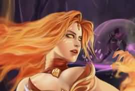 魔兽世界绘画：众美女的《团战》--无法直视