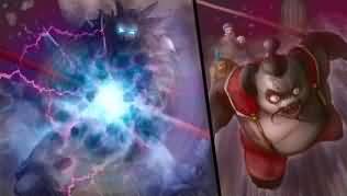 熊猫人父子绘画连载：《永恒龙族发动怪异魔法！》