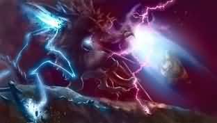 熊猫人父子绘画连载：《熊爸爸的全力一击！》