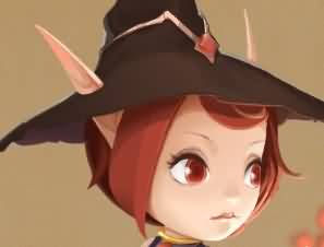 魔兽世界Q版魔兽BE女法师!像不像血精灵?
