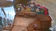 熊猫人父子绘画连载：小学僧诺森德冒险之旅开始啦！
