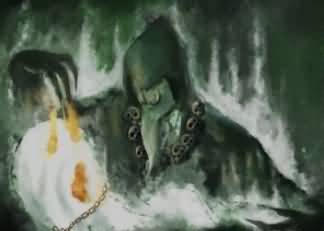 水墨画《Gul'dan 