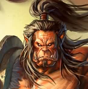 洞窟绘画：地狱咆哮Grom·Hellscream
