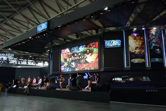 ChinaJoy2014暴雪展台探馆，舞台活力四射