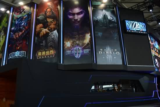 ChinaJoy2014暴雪展台探馆，舞台活力四射
