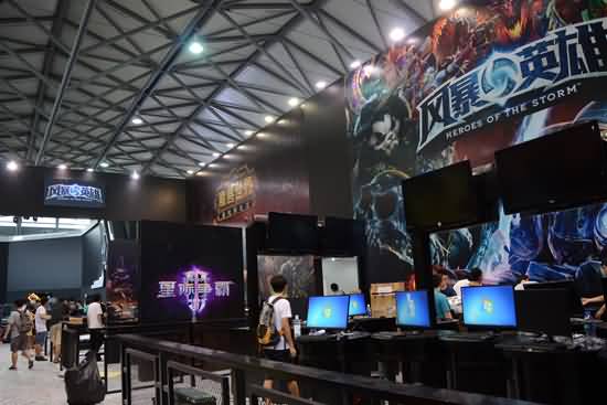 ChinaJoy2014暴雪展台探馆，舞台活力四射