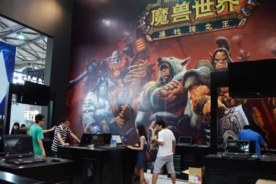ChinaJoy2014暴雪展台探馆，舞台活力四射
