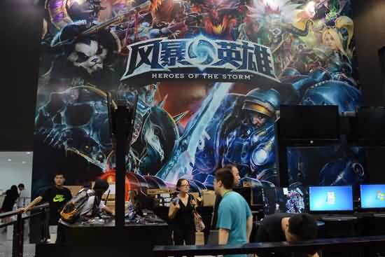 ChinaJoy2014暴雪展台探馆，舞台活力四射