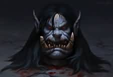 魔兽世界绘画：《卡加斯之死》