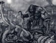 魔兽壁纸绘画：《战争之王：卡加斯》