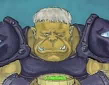 喝下恶魔之血前，他有一些悲伤