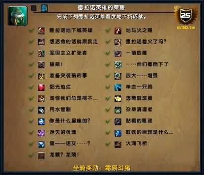 6.0资料片英雄5人副本成就猪获取攻略