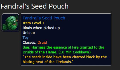 德鲁伊巨大BUFF：6.1新增玩具变火猫形态
