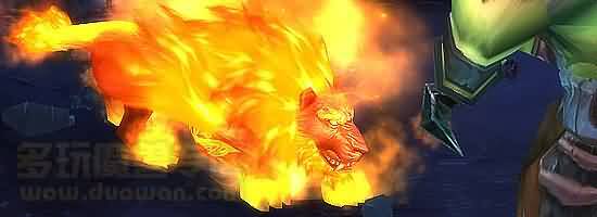 德鲁伊巨大BUFF：6.1新增玩具变火猫形态
