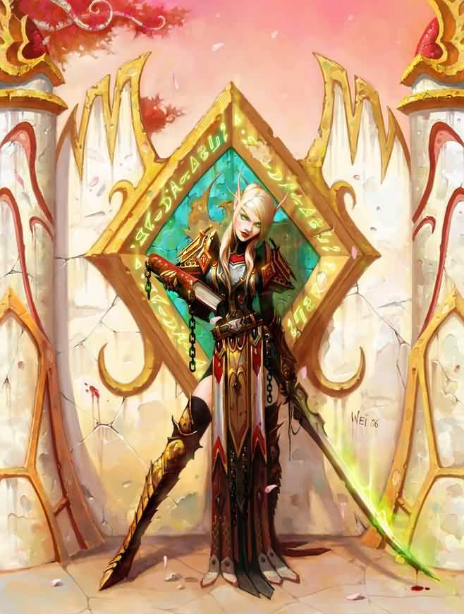 魔兽故事:血精灵女伯爵莉亚德琳——重拾光明的血骑士